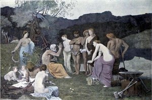The Rest — Pierre Cécile Puvis De Chavannes