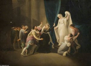 Scene From Shakespeare's 'a Winter's Tale'