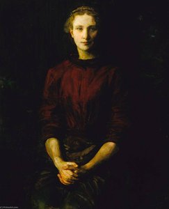 Portrait Of A Lady (mrs. William B. Cabot) — Abbott Handerson Thayer