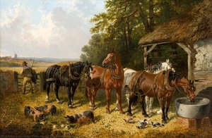 The Hay Cart — John Frederick Herring Junior