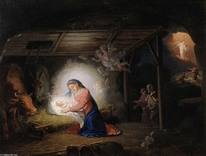 The Nativity Of Christ — Vladimir Lukich Borovikovsky