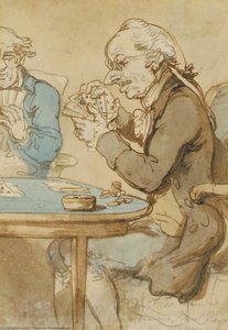 The Card Players — Thomas Rowlandson
