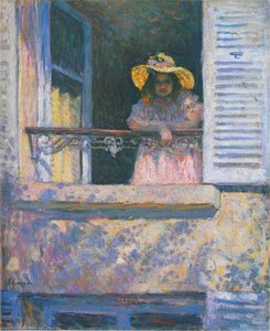 Young Girl In A Window — Henri Lebasque