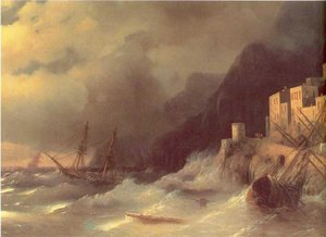 Tempest — Ivan Konstantinovich Aivazovsky