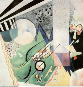 Green Composition — Wassily Wassilyevich Kandinsky