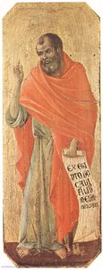 Hosea — Duccio Di Buoninsegna, Trecento Gothic Style