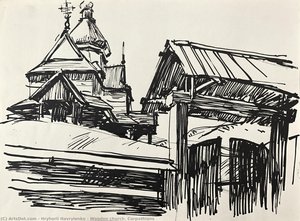 Wooden Church. Carpathians — Hryhorii Havrylenko