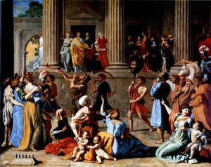 The Victorious David — Nicolas Poussin