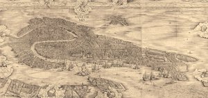 Plan Of Venice — Jacopo De Barbari