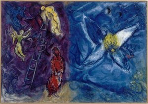 The Jacob's Dream — Marc Chagall
