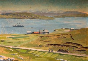 Naval Rescue Launches In Loch Road, Isle Of Lewis — Stephen Bone