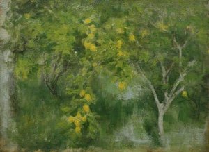 A Corfu Garden (study) — Henry Scott Tuke