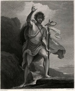 Saint John The Baptist — Benjamin West, Neo-classicism