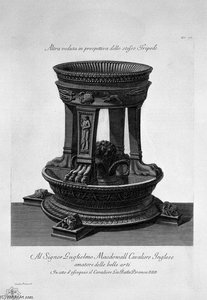 Another View In Perspective Of The Same Tripod — Giovanni Battista Piranesi