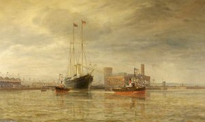 Opening Of The Royal Edward Dock — Arthur Wilde Parsons
