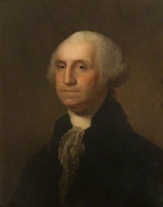 George Washington (1732–1799), The Athenaeum (shippen Portrait) — Gilbert Stuart