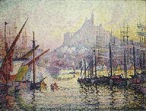 View Of The Port Of Marseilles — Paul Signac