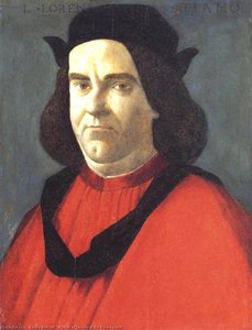 Portrait Of Lorenzo Di Ser Piero Lorenzi — Sandro Botticelli, Early Italian Renaissance