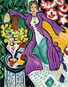 Femme Au Manteau Violet (woman In A Purple Coat), - (19) — Henri Matisse