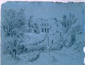 Kenilworth Castle From The Fields — David Cox