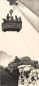 Into The Canyon — Louis Lozowick