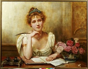The Letter - — George Goodwin Kilburne