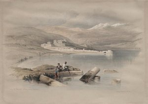 Town Of Tiberias Looking Towards Lebanon — David Roberts