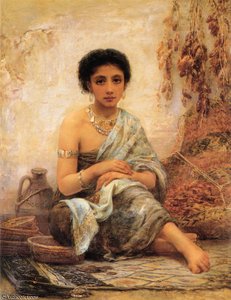 The Date Seller — Edwin Longsden Long