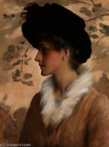 Portrait Of A Lady — George Henry Boughton