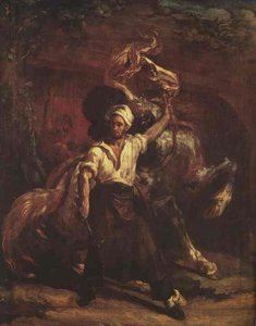 The Blacksmith's Signboard — Théodore Géricault