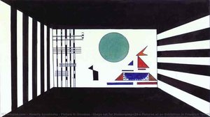 Picture Ii, Gnomus. (stage Set For Mussorgsky's Pictures At An Exhibition In Friedrich Theater, Dessau) — Wassily Wassilyevich Kandinsky