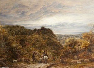 The Traveller's Rest — John Linnell