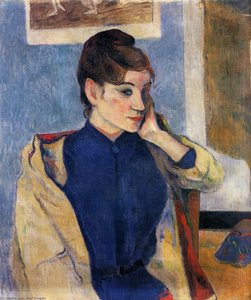 Portrait Of Madeline Bernard — Eugène Henri Paul Gauguin