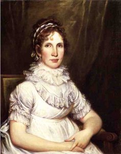 Portrait Of Mrs. Isaac Bronson (nee Anna Olcott) — John Trumbull