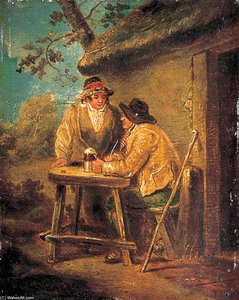 Outside The Alehouse Door — George Morland