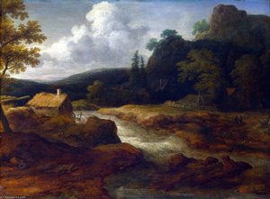 A Saw-mill by a Torrent