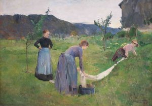 På Blekevollen English Bleaching Linen — Harriet Backer