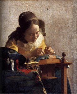 The Lacemaker — Johannes Vermeer