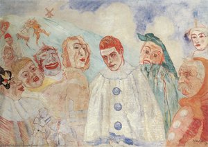 The Despair Of Pierrot — James Ensor