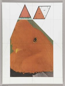 Untitled (brilliant Red Plumed Bird) — Joseph Cornell