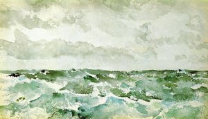 Blue And Silver. The Chopping Channel — James Abbott Mcneill Whistler