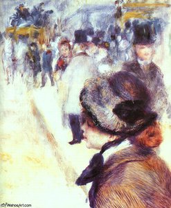 Place Clichy, Fitzwilliam Museum At Cambridge — Pierre-auguste Renoir