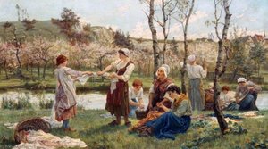Blanchisseuses 'what, No Soap ' — Alice Mary Havers