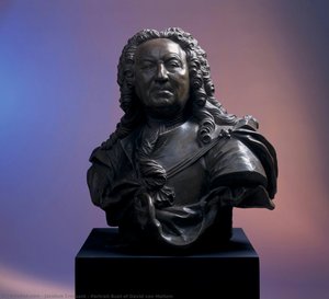 Portrait Bust Of David Van Mollem — Jacobus Cressant