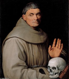 Portrait Of A Franciscan Friar — Jacopo Bassano (jacopo Da Ponte)