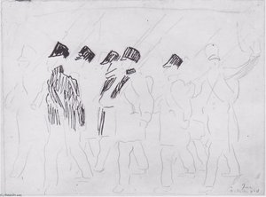 Pulling Soldiers — Ferdinand Hodler