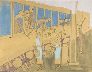 Study For War Voyage — Виљем Хенри Џонсон