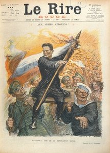 Caricature Of Alexander Kerensky — Charles Lucien Léandre
