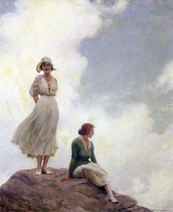 The Boulder — Charles Courtney Curran