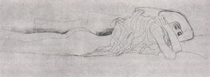 Study For Water Serpents01 — Gustav Klimt